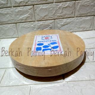  TALENAN KAYU BULAT TEBAL  30 CM TALENAN  DAGING DIAMETER 