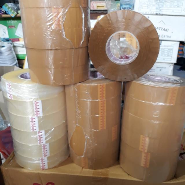 

Lakban Jumbo 2 inch / lakban jumbo 2 inch 500 yard / lakban super