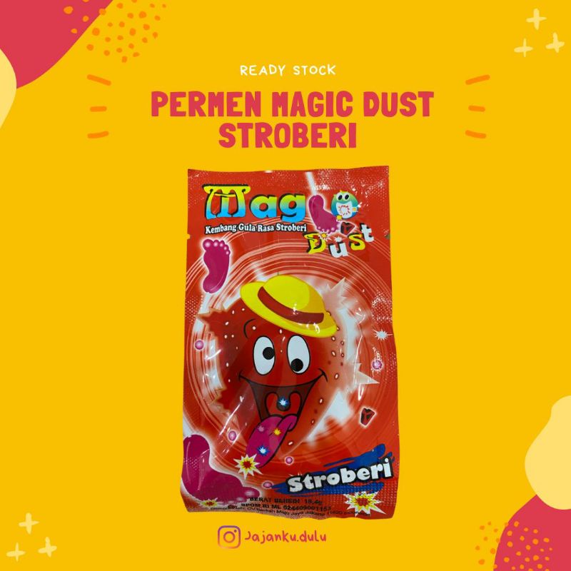 

permen / permen magic dust stroberi / permen magic dust / permen manis