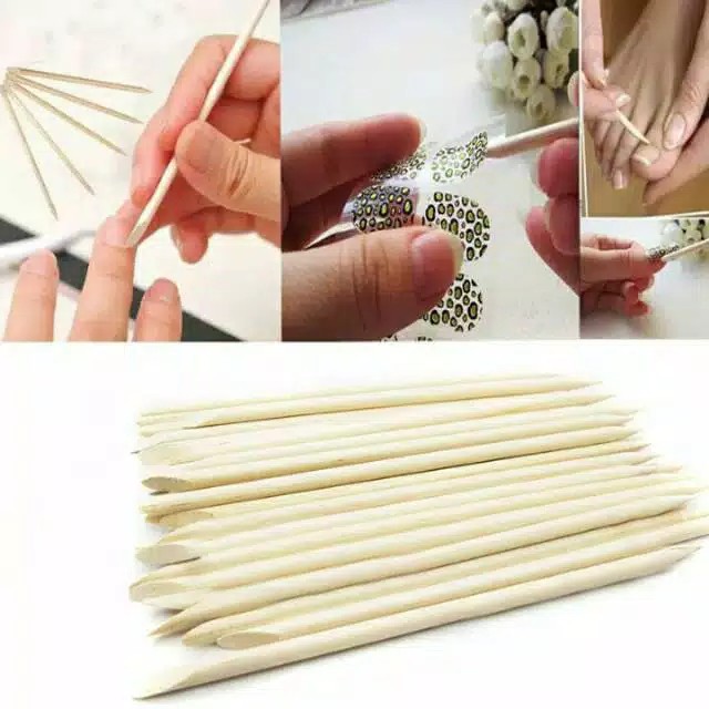 1PCS Removal Fake Nails | Nail Art Wood Stick Manicure Tool