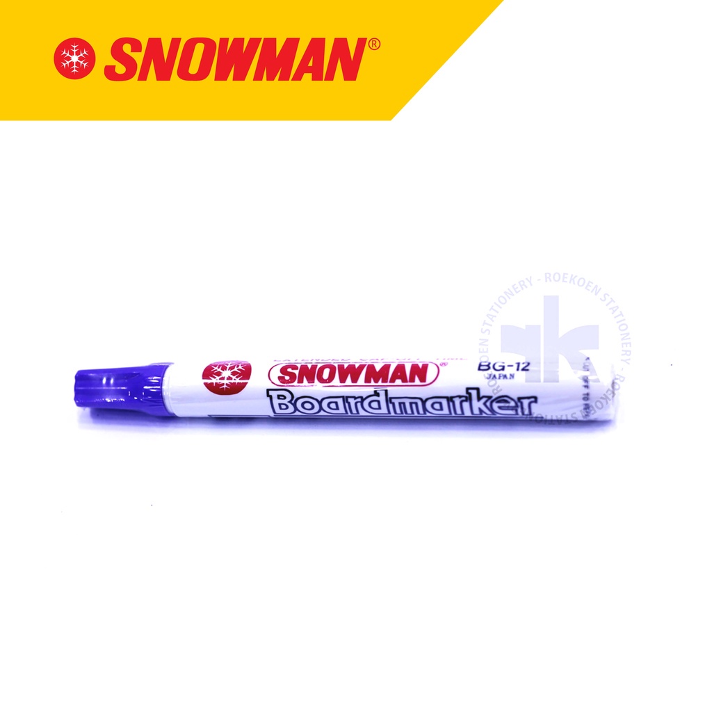 Spidol Whiteboard Marker Snowman BG-12