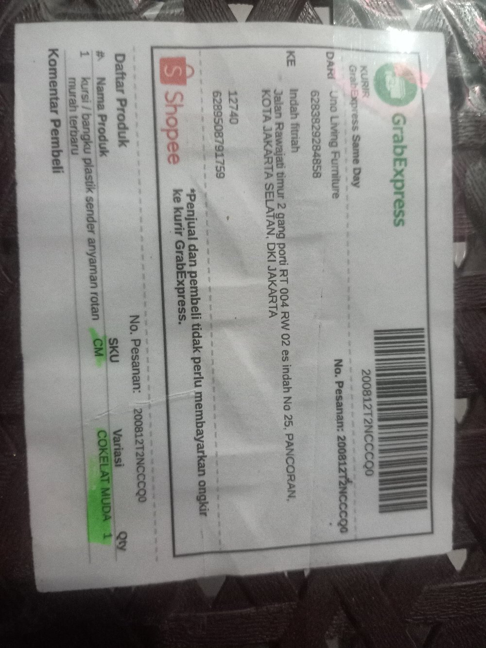  kursi  bangku plastik  sender anyaman rotan murah terbaru 