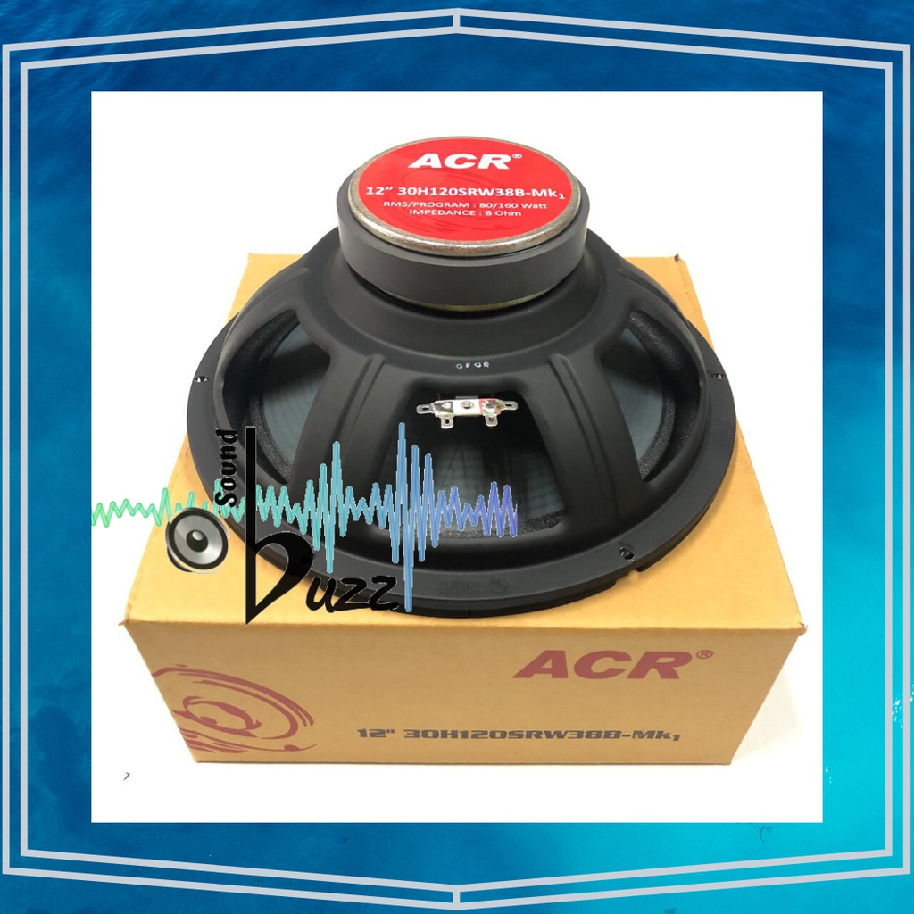 Speaker ACR PRO 12 inch Woofer 30H120SRW38B - Mk1 New