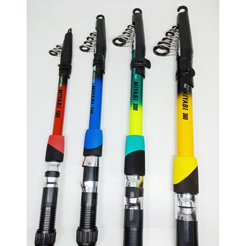 Joran Alat Pancing Kuat Antena Catfish Miyabi 150 - 360 Joran Bahan Berkualitas Dijamin Kuat Awet Ta