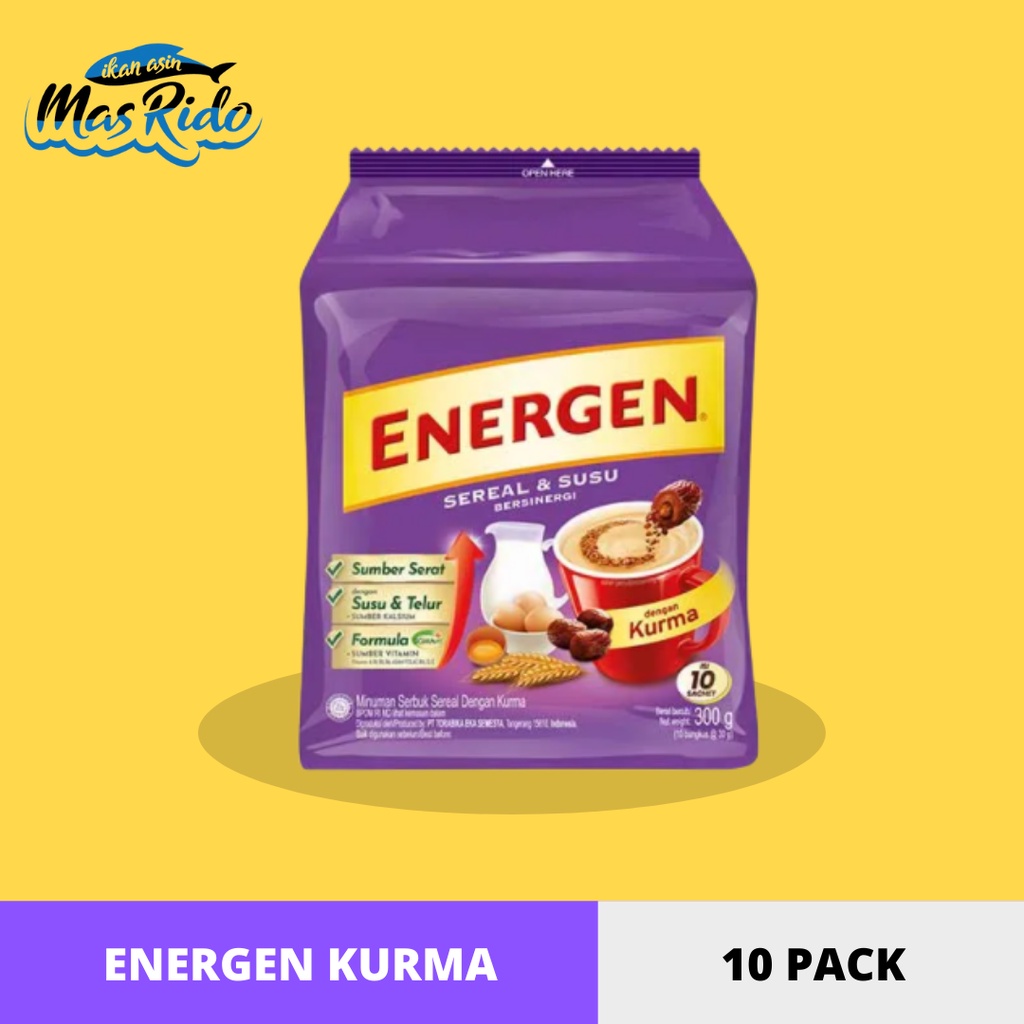 

Energen Kurma Ungu Minuman Susu Sereal Bergizi Kurma Harga Termurah