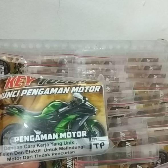 Diskon s/d 20% Kunci Rahasia Alarm Motor sentuh jari Pengaman Motor Sensor Sentuh jari Key Touch