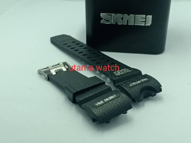 Tali jam tangan SKMEI 1155 Strap tali jam SKMEI 1586 SKM 1327 hitam