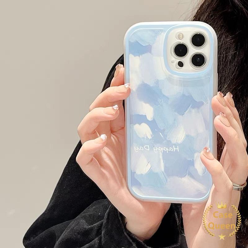 Soft Case Desain Lukisan Tinta Biru Artistik Untuk OPPO A57 2022 A76 A96 A54 A16 A95 A16K A52 A16E A15 A5S A74 A1K A92 A36 A72 Reno 7Z A12 4F A51 A15 A5S A15 A5S A15 A15 A12 A3S A33333333 A5 A33 A53