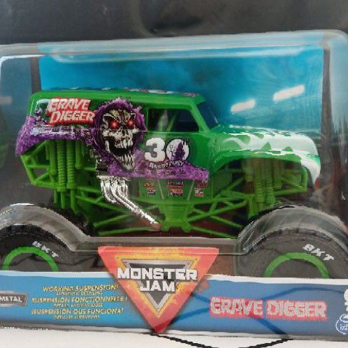 Grave Digger Monster Jam Hijau