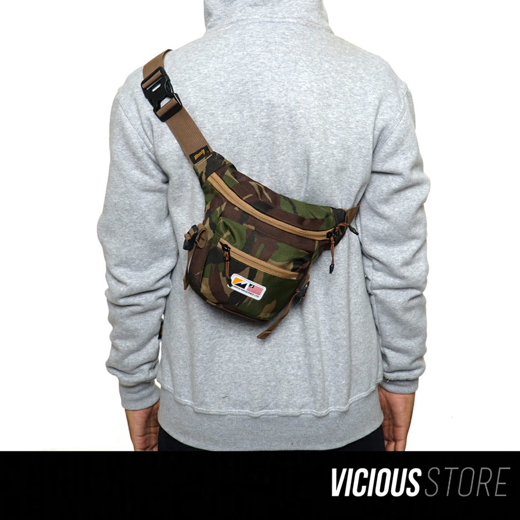 Waist Bag / Sling bag / Tas Selempang BG BADGE 04 Bloods Original