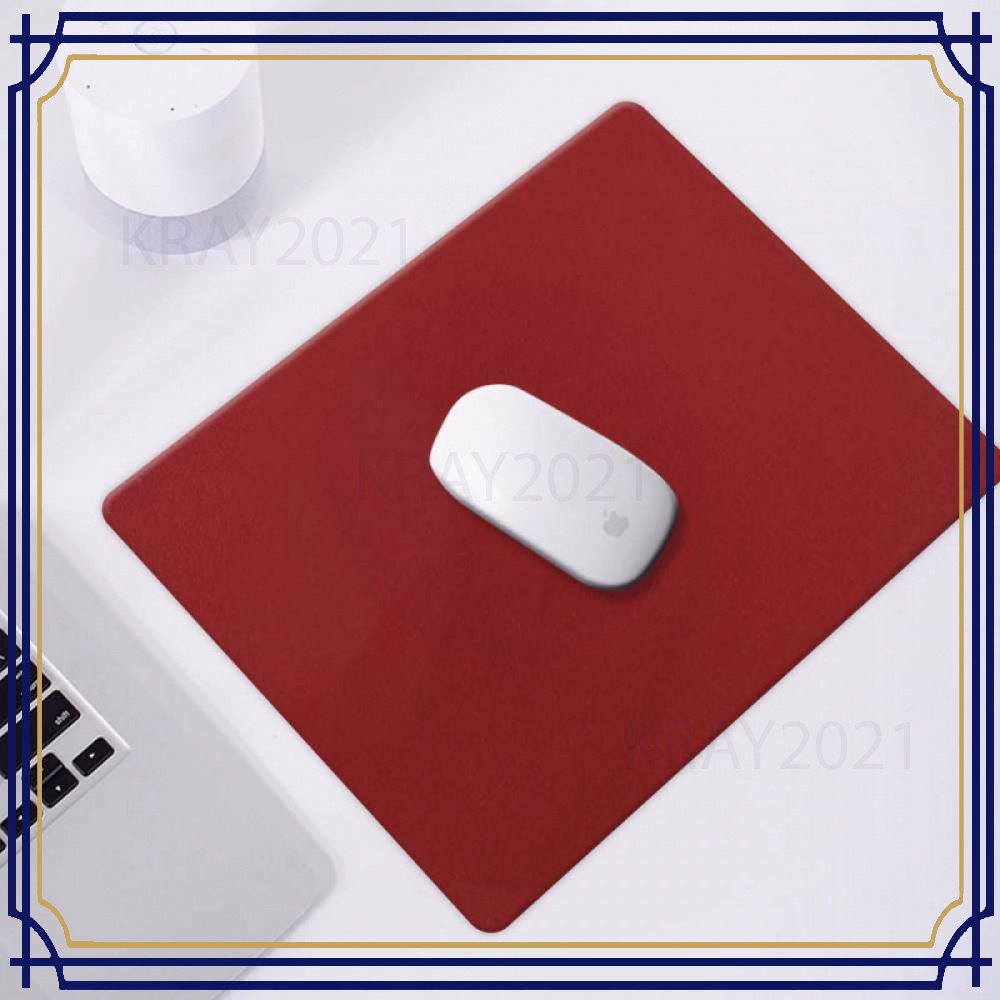 Mousepad Gaming Bahan Kulit PU - F26