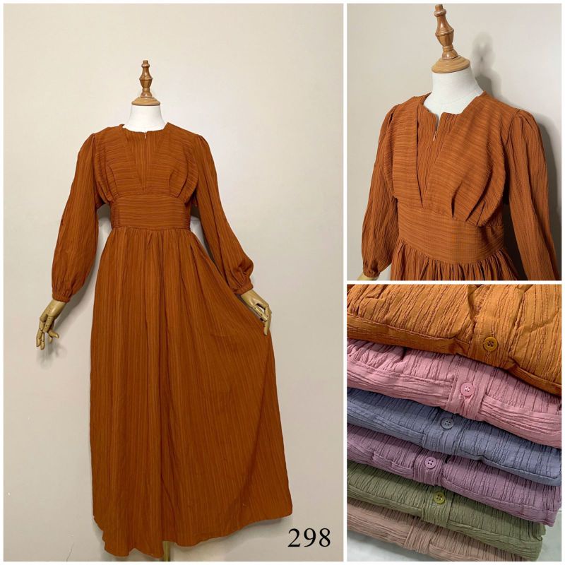 gamis serat kayu Lesti/D'jadore