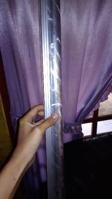 ( 2 Meter Dan 1,5 Meter) Rel / Reil /rollet / Reil Bulat /batang Soka Gorden
