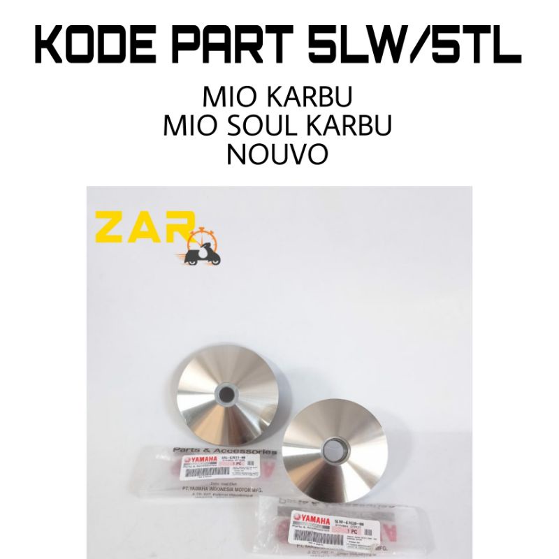 CUSTOM PULLEY RUMAH ROLLER MIO SPORTY RUMAH ROLLER MIO RACING PULLEY MIO KODE 5LW 5TL