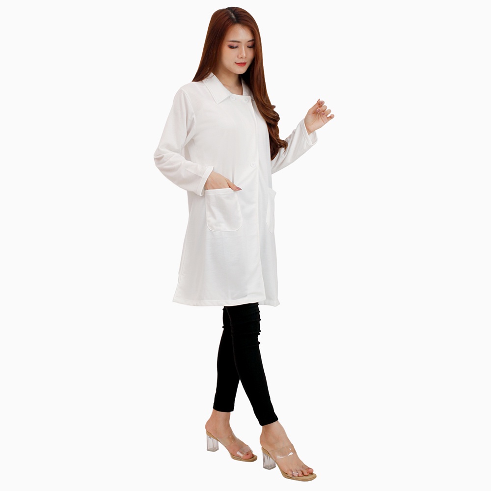 Jaket Long Coat lengan panjang Gaya Korea Wanita Dewasa Terbaru - XSHOP Rainy