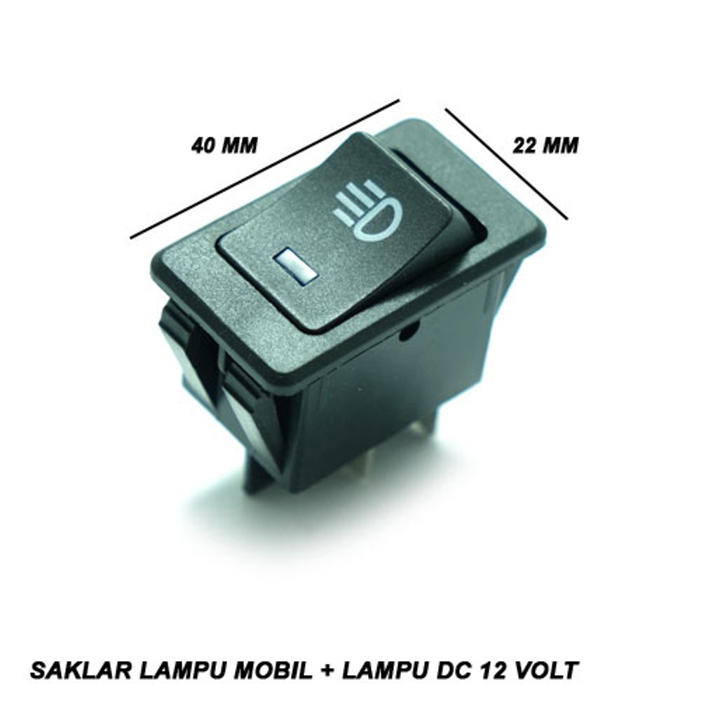 SAKLAR LAMPU MOBIL 12 V