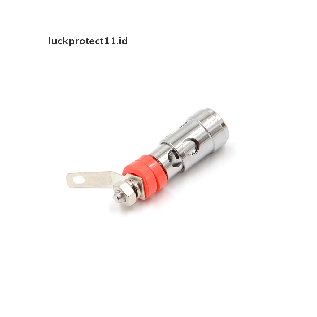 //HG&amp;ID// 2pcs Speaker Audio AMP Terminal Binding Post Spring Loaded Type Nickel Plated .