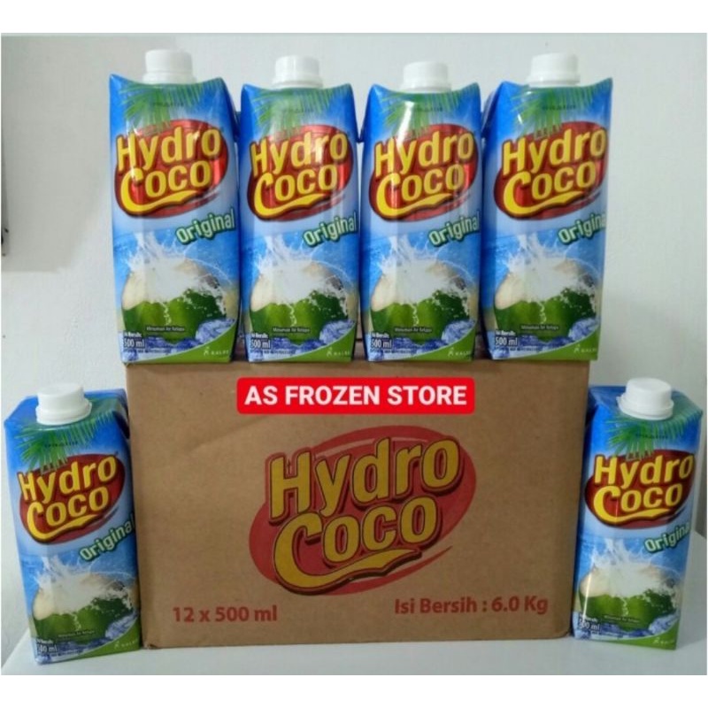 

Hydro Coco 500ml / Hydrococo 500ml 1 Dus 12 Pcs