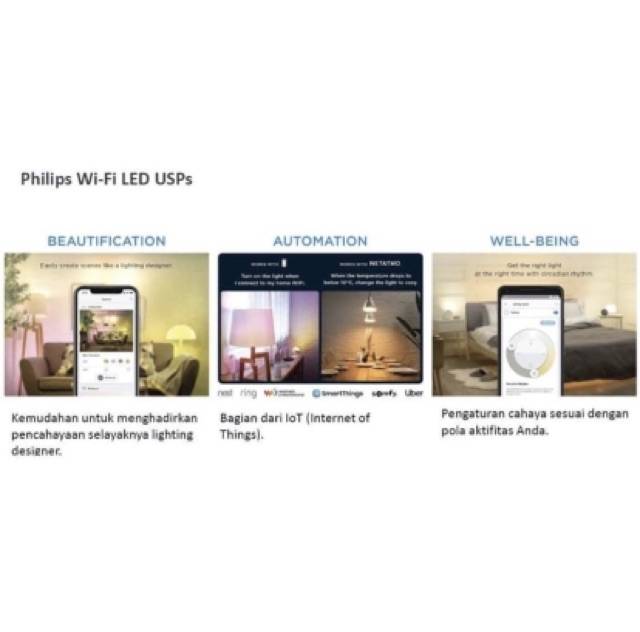 Philips Wifi Led Bulb kontrol jarak jauh