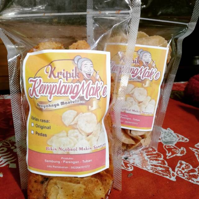 

KERIPIK KEMPLANGMAK'E