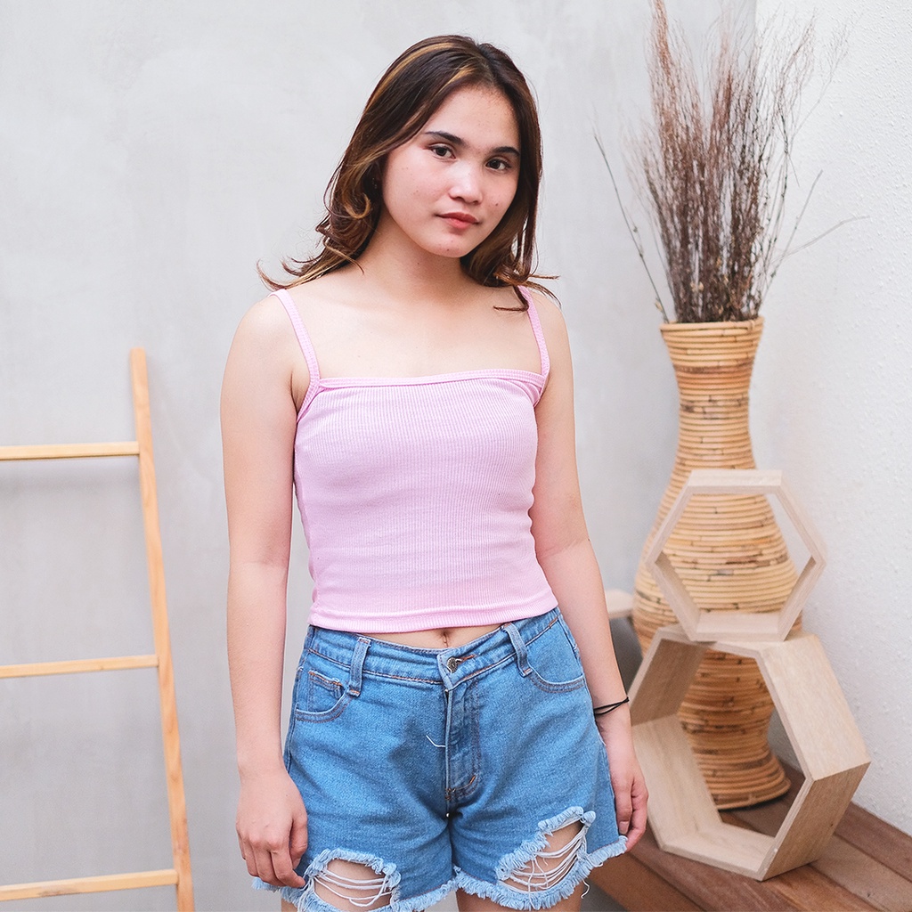 Tq88indonesia Baju Taktop Wanita Terbaru / Tanktop Dakota RIB / Singlet Cewek / Baju Dalaman Wanita