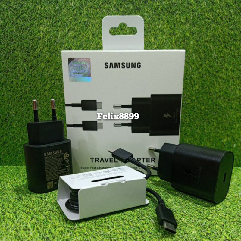 Samsung Charger Original 25W 45W Super Fast charging USB Type C To C