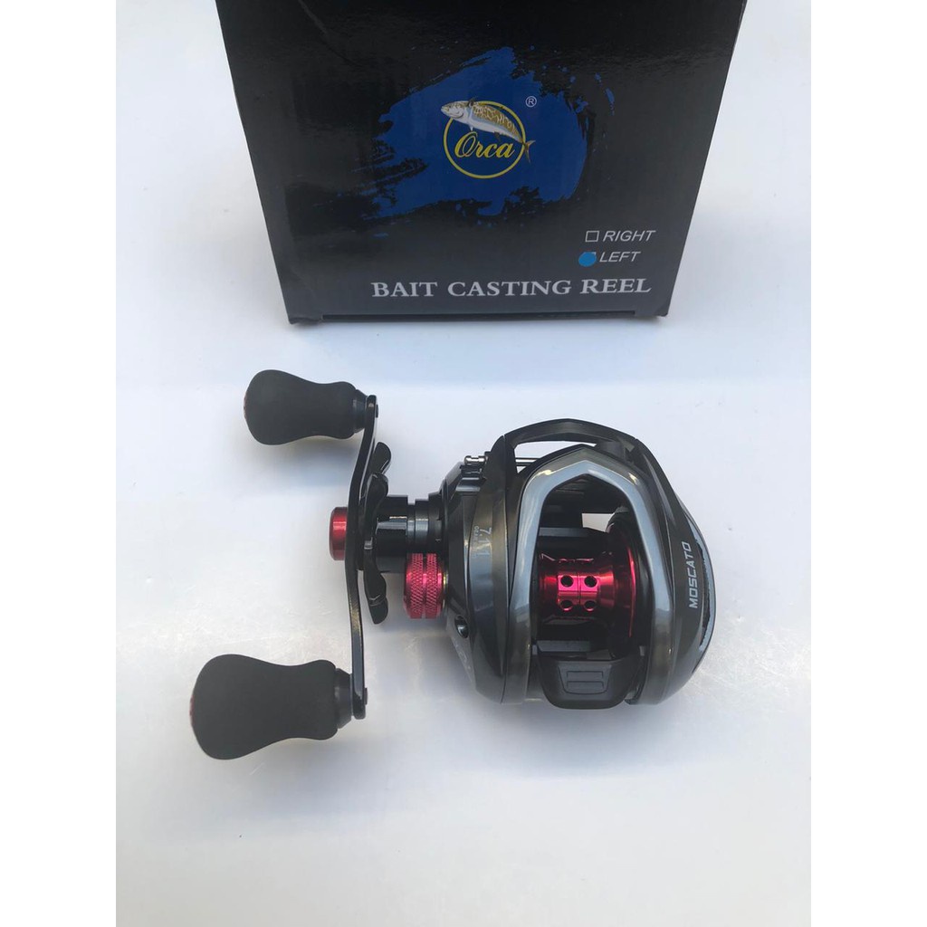 Reel Bc Orca Moscato Baitcasting Max Drag 8Kg TERBAIK