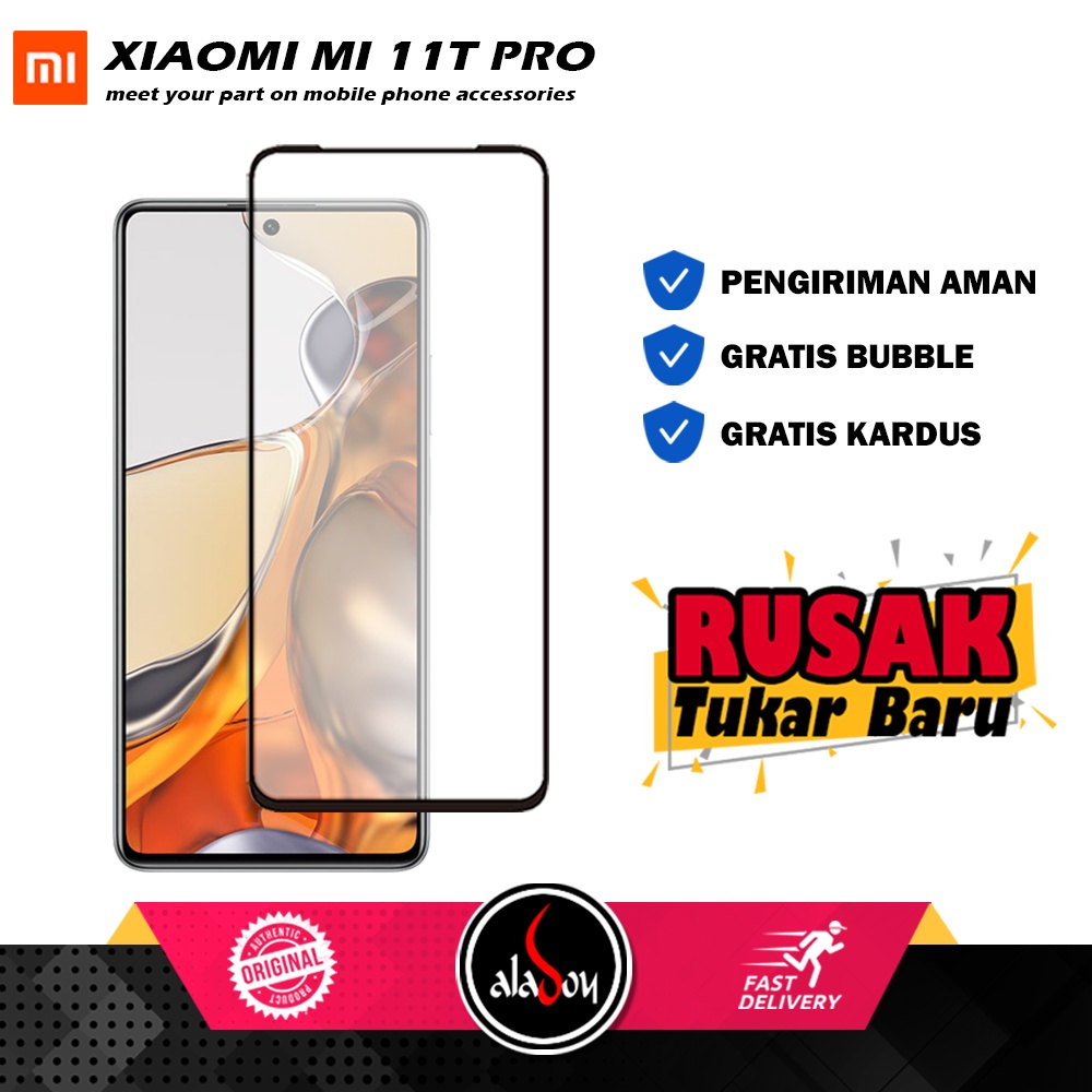 Tempered Glass Xiaomi Mi 11T Pro Anti Gores Layar Screen Protector