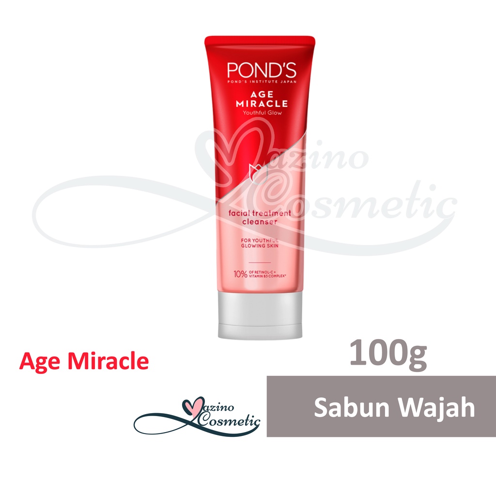 Ponds Anti Aging Age Miracle Sabun Facial Foam 100gr