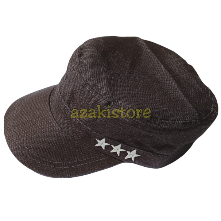 topi pria comando logo bintang