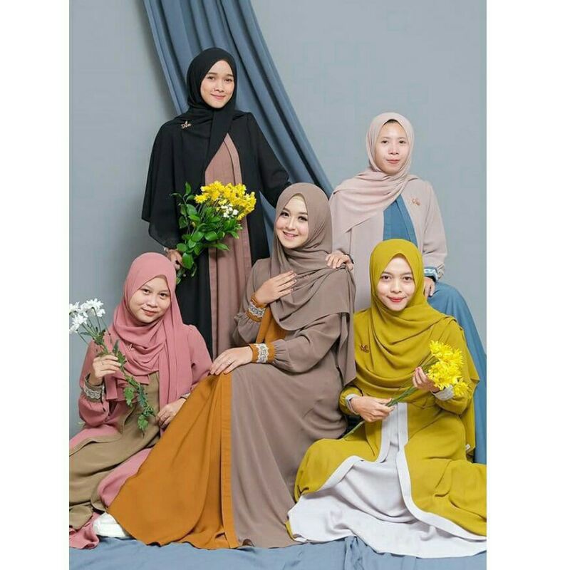 Ready ✅ Zulaikha Reborn 2022  by Aden ✔️ COD ✔️ Dress || Gamis murah || Gamis kombinasi || Gamis pre