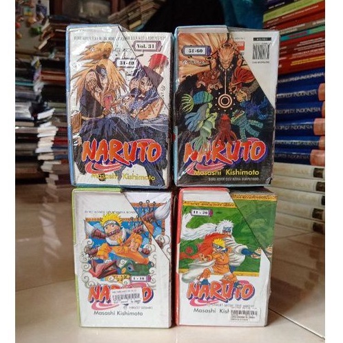 Komik Naruto Box set - Baru - Segel