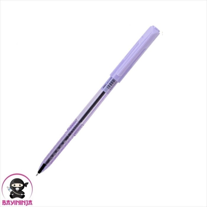 

DELI Ballpoint Pen Pulpen 0.5mm Tinta Hitam Q193BK - Ungu T-Ninjabayi 01