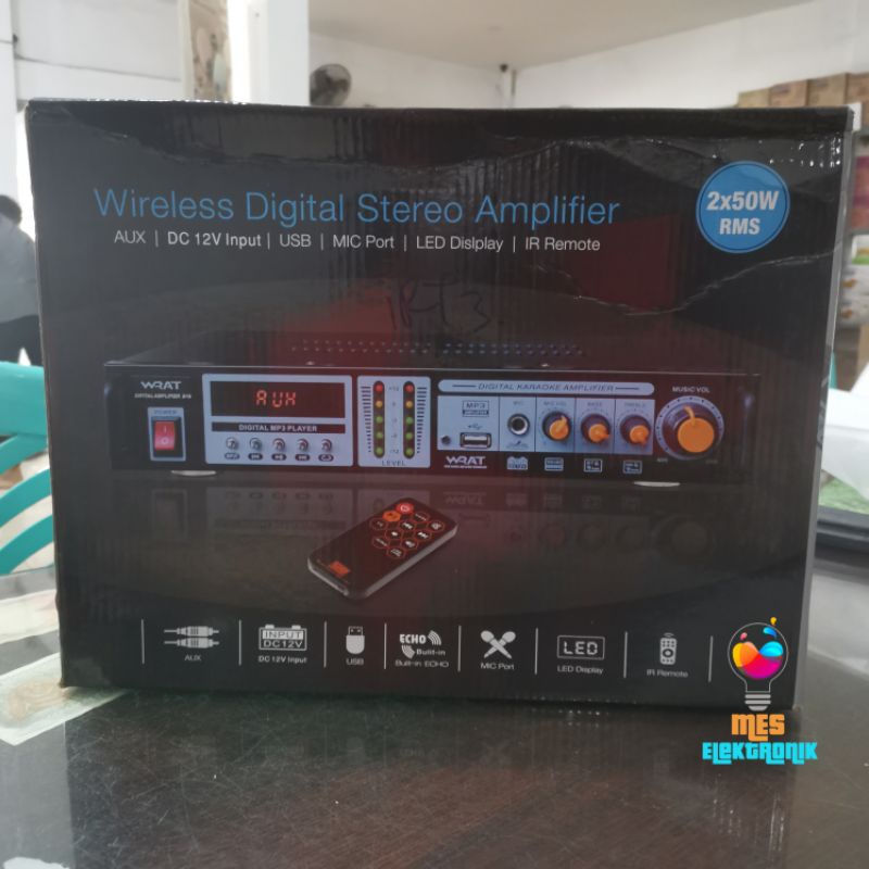 Amplifier / Ampli Kiseki AV-339B Wireless Digital