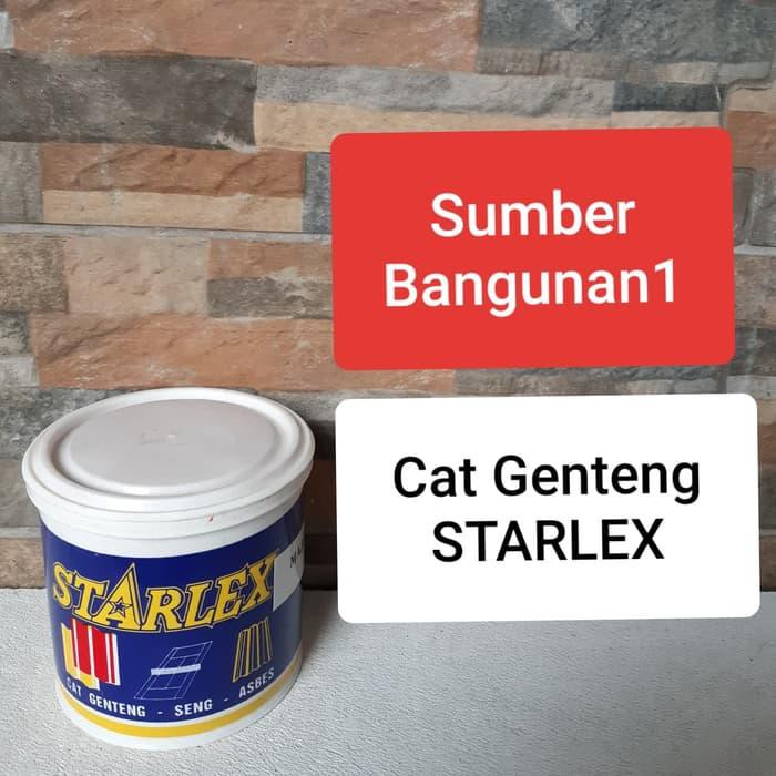 starlex cat genteng trotoar tembok 1kg suku cadang