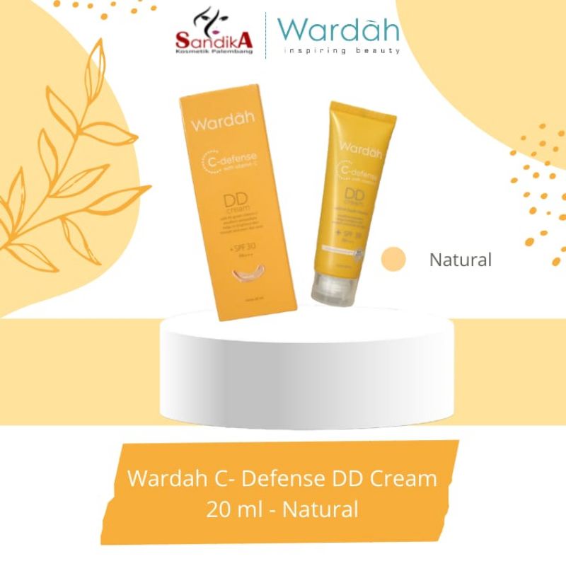 Wardah C-defense DD cream/DD Cream Wardah/Alas Bedak Wardah