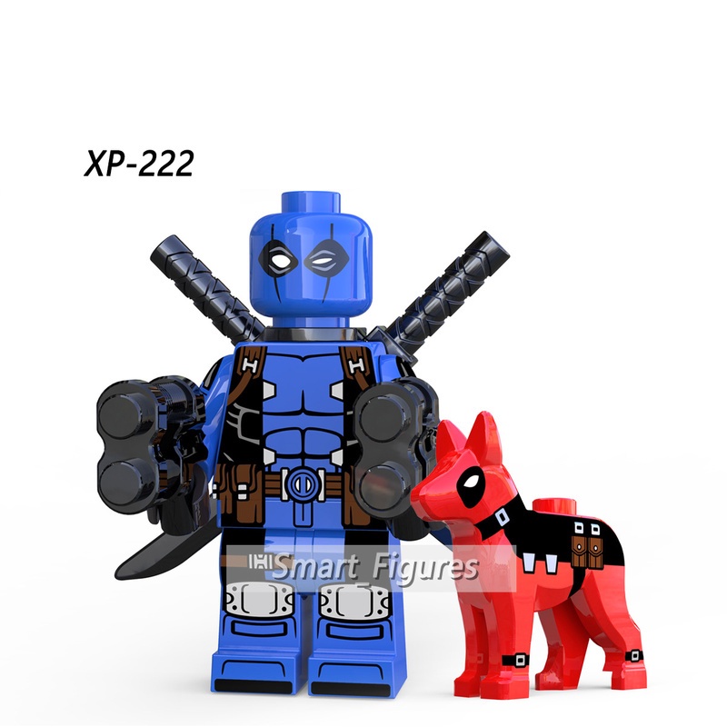 Mainan Action Figure Mini Figure Deadpool Marvel Super Heros KT1030 Untuk Koleksi / Hadiah Anak