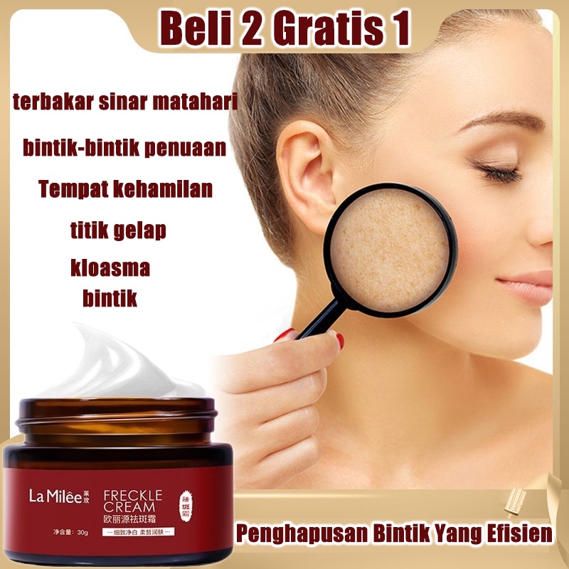 【Barang spot】Perbaikan Cream Pemutih Bintik-bintik Pemutih Bintik-bintik Kulit Mengurangi Garis-garis Halus Ekstrak Alami Perbaikan Pelembab Lift Firming