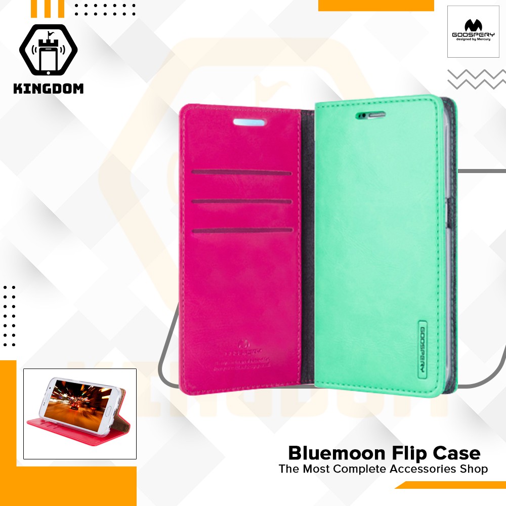 Flip Cover Oppo A54 Goospery Blue Moon Flip Case