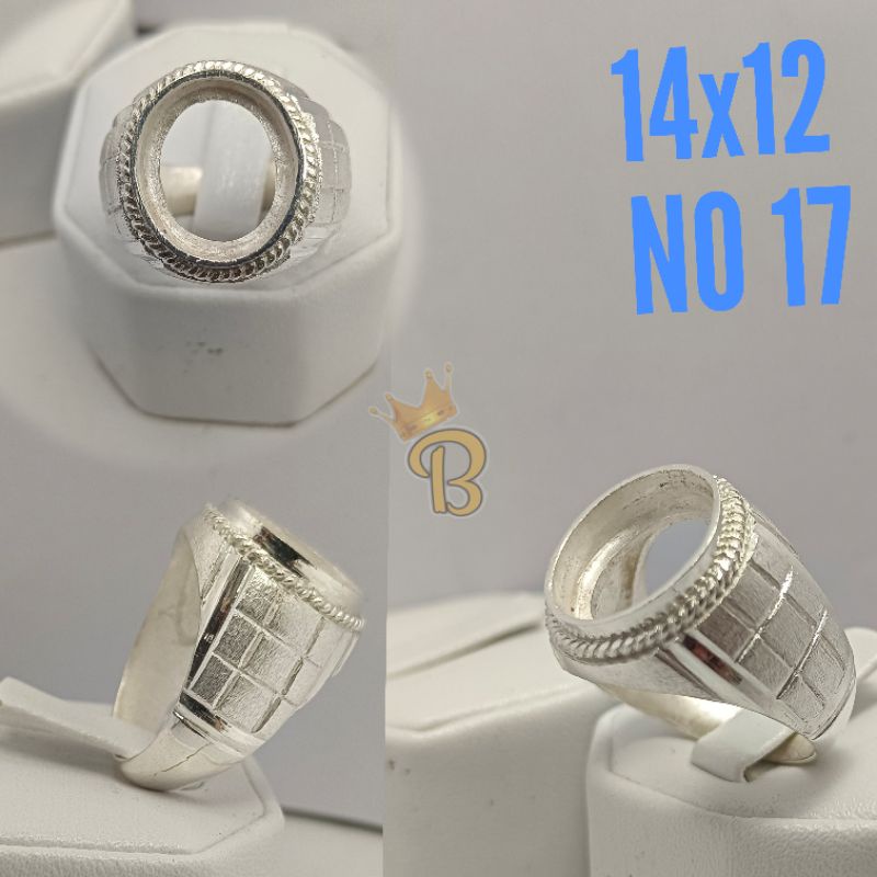 emban batu cincin perak