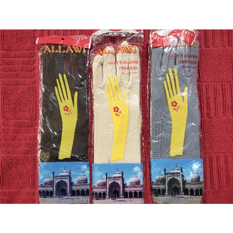 Manset Sarung tangan Alawi Full finger / Manset alawi Allawi