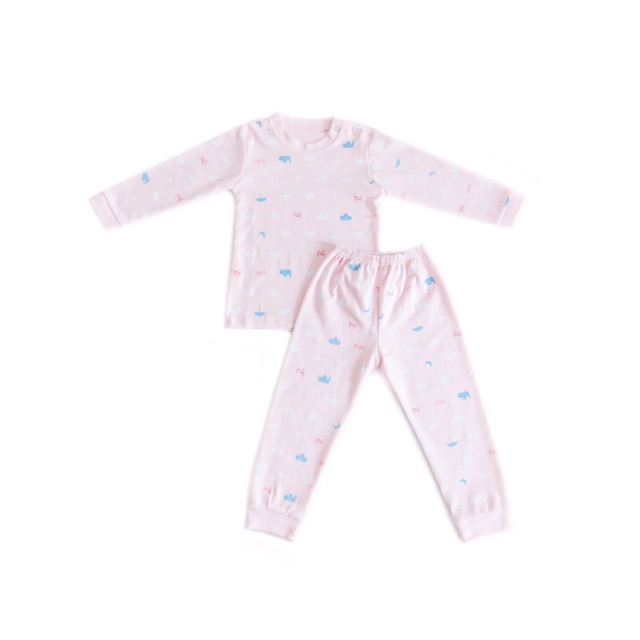 Petite bobo Premium Pajamas - Pink Cloud