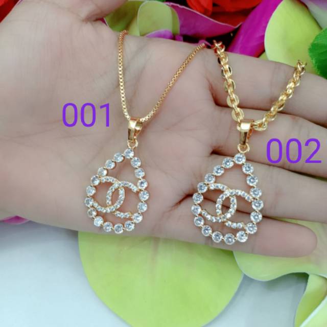 Kalung Dan Liontin Mata 001-002