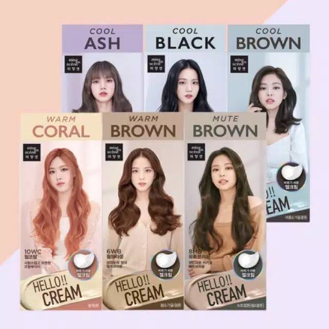 Mise en Scene Hello Cream Hair Dye BLACKPINK