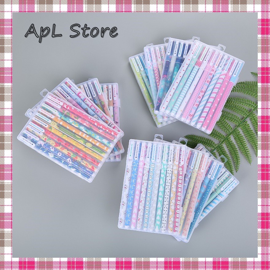 

Pulpen Gel Motif 1 Set 10 Warna Tulisan Lucu Imut Pulpen Warna 1pcs D003