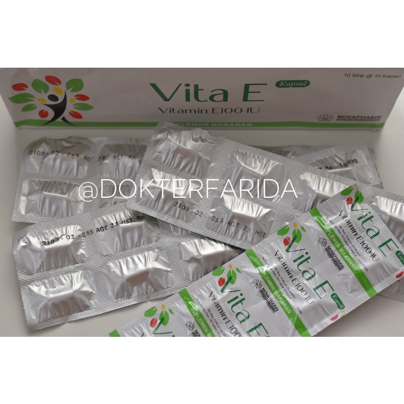 Vita E Vitamin E 100IU | Novapharin