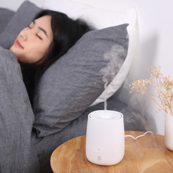 Youpin Happy Life Humidifier Diffuser 120 mL Lampu Malam