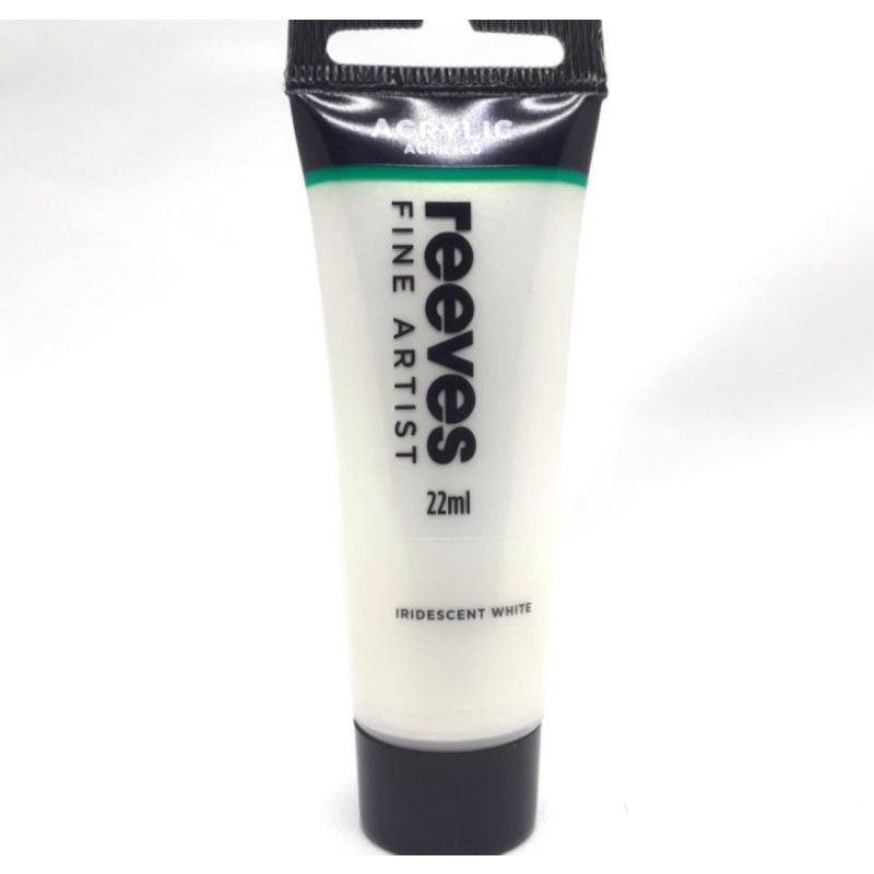 

Reeves Acrylic Paint 22 ml Iridescent White