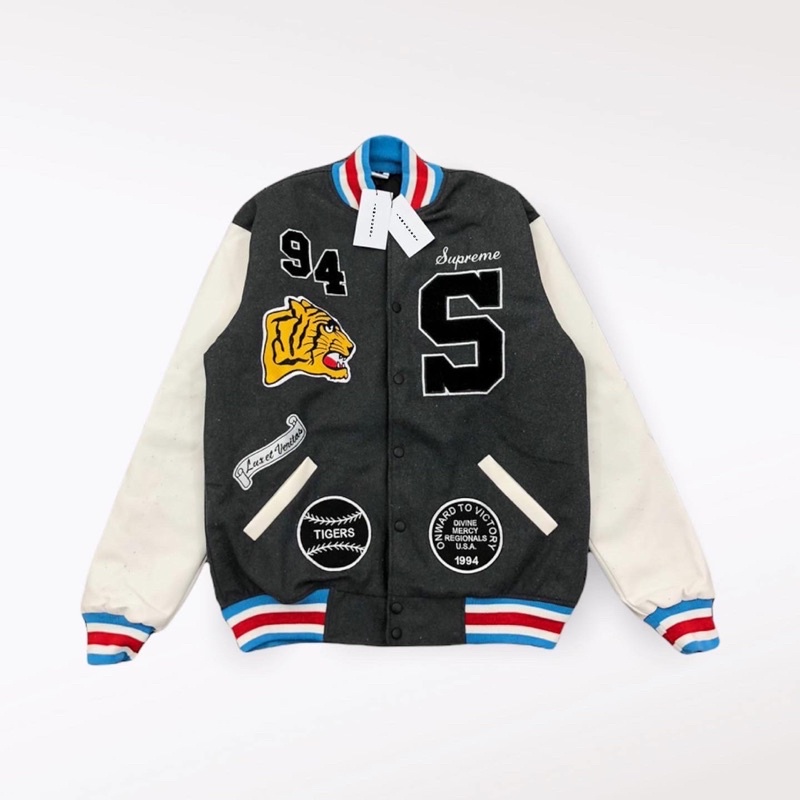 94 S VARSITY JACKET LEATHER
