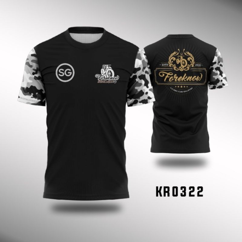 Baju Jersey Fatbike Club Singapura ForeKnow Custom KR0322